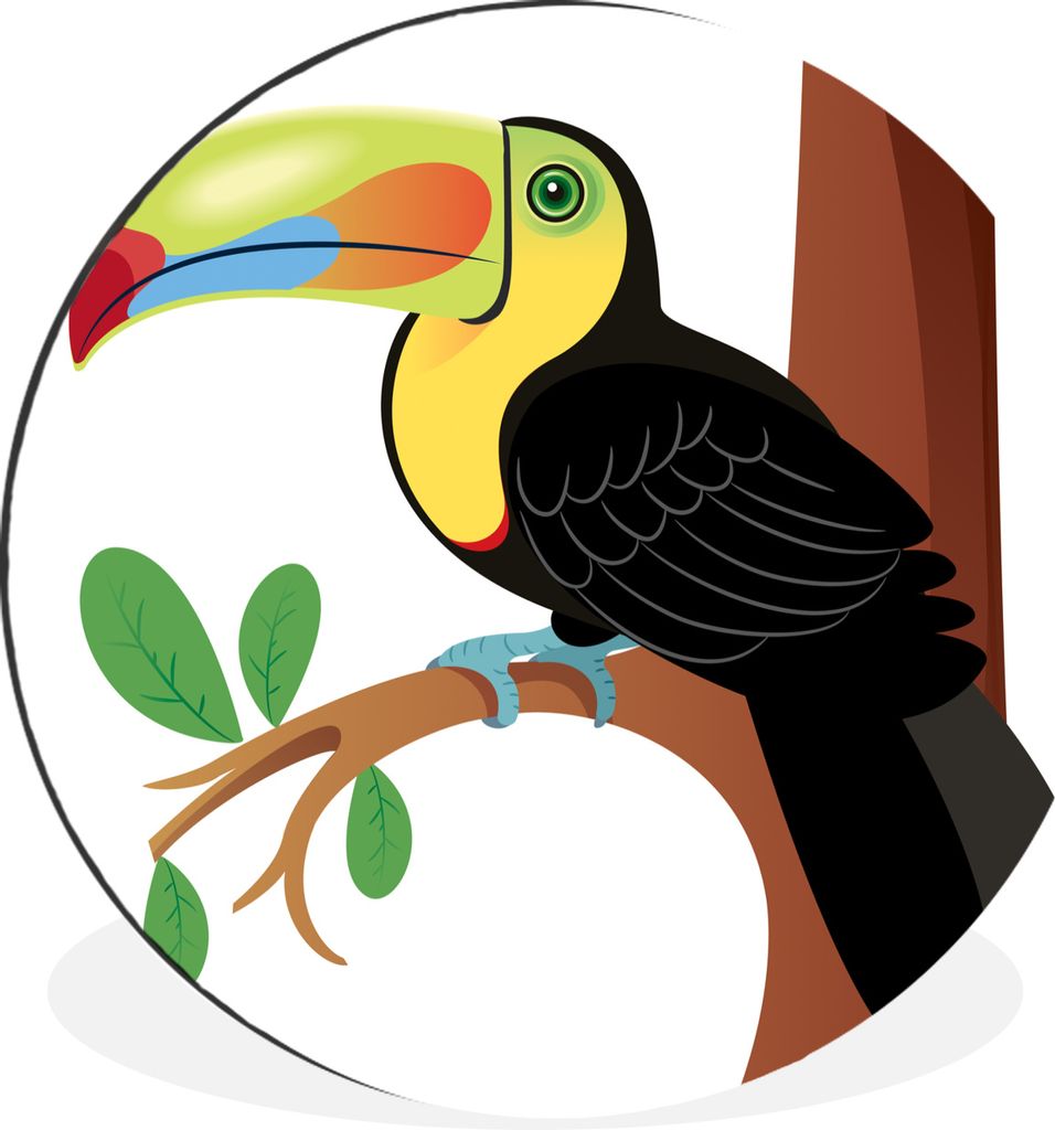 MuchoWow - Wand Kreis - Wandbild - Schlafzimmer - Aluminium Bild - Kinderzimmer - Wohnzimmer Dekoration - Wandschmuck