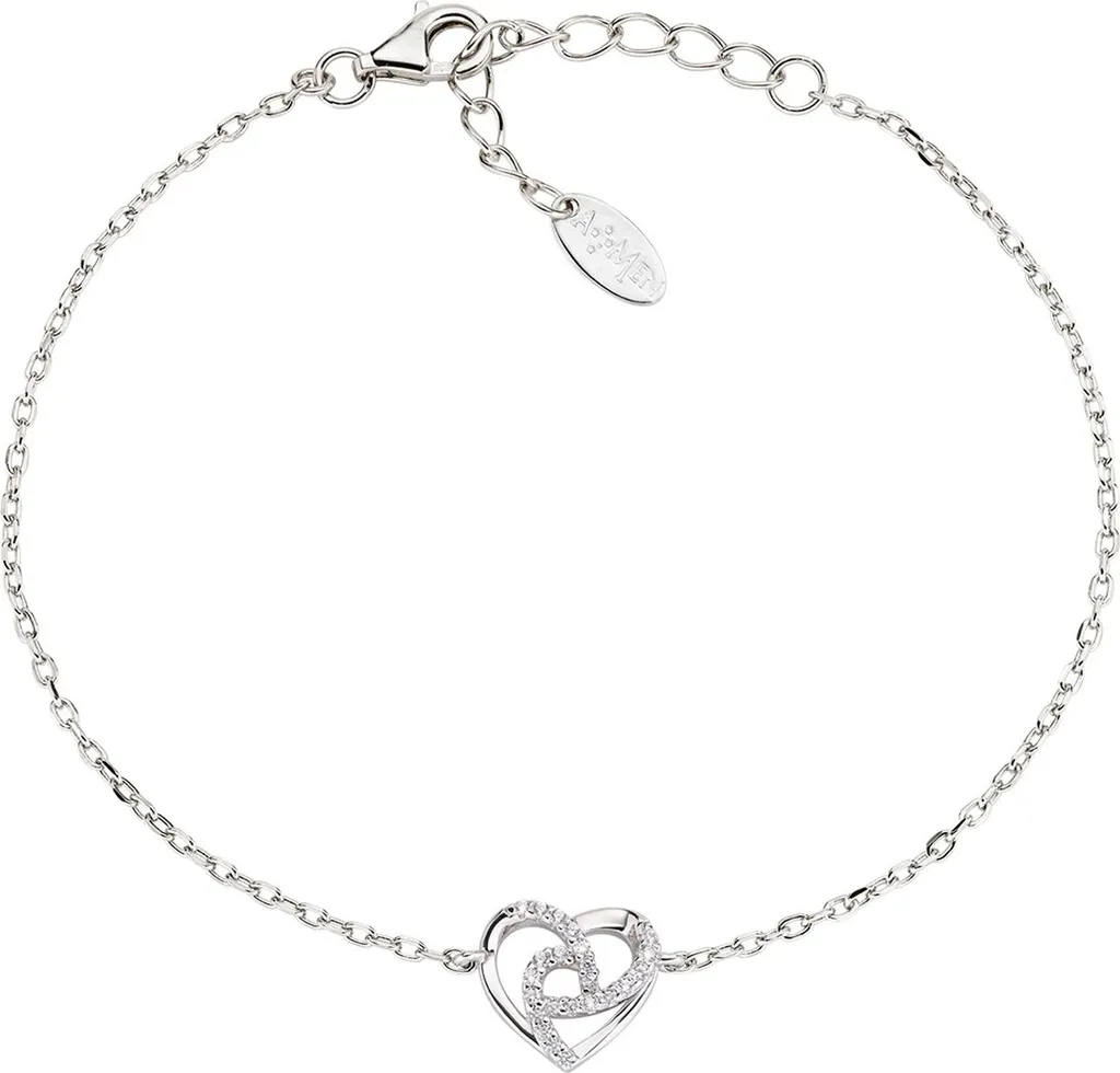 Bracciale Amen Cuore Love BRHHBBZ - Must-Have Gioielli 2026