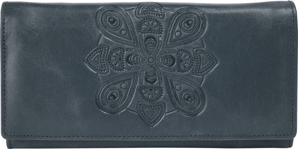 Bruno Banani Geldbörse Mandala Damen 021645 blau