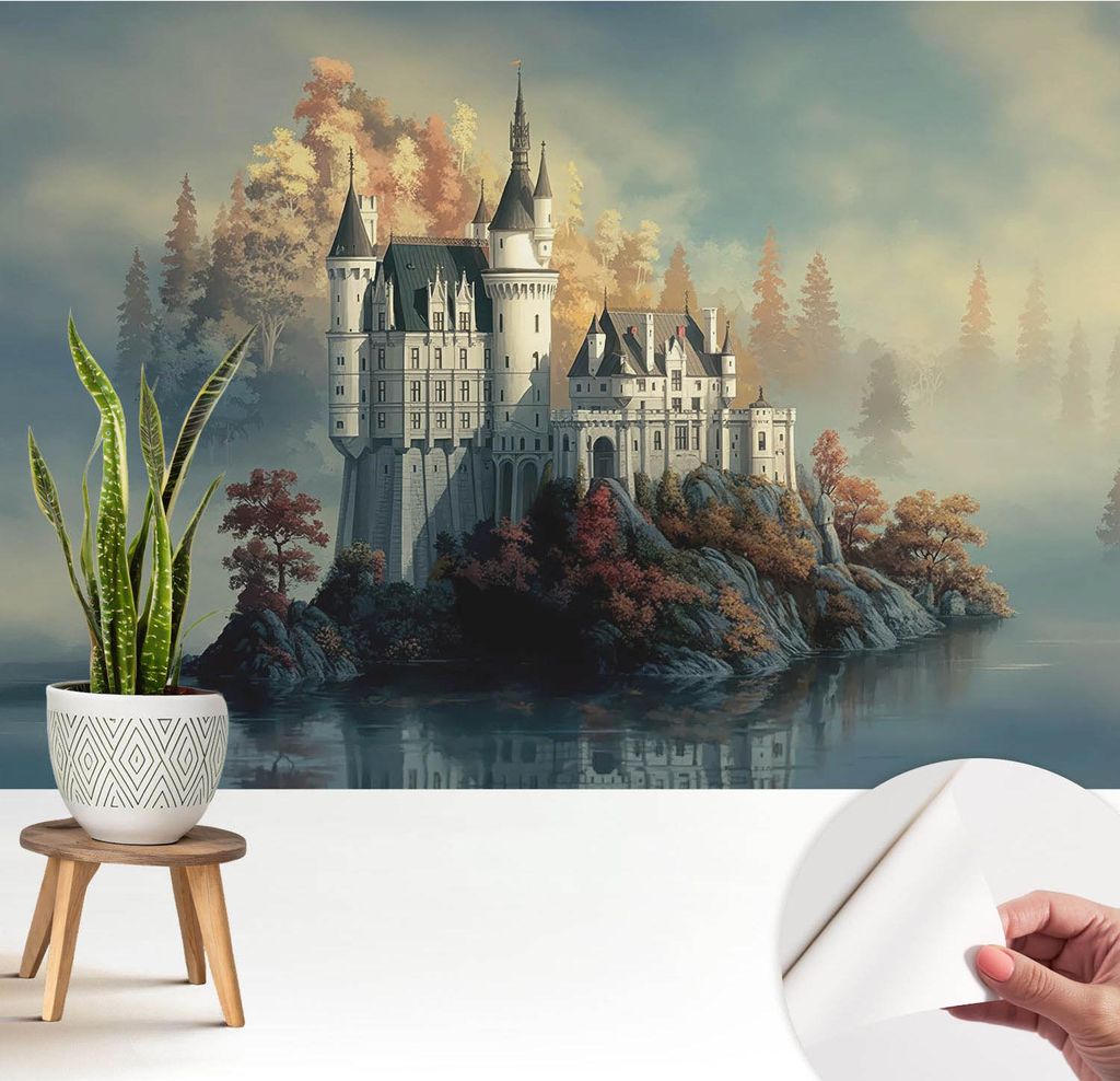 Fototapete selbstklebend - 208x146 cm - Tapete - Wandtapete - Wandbilder - Klebefolie - Dekofolie - Tapete Folie - Wand - Dekoration - Wohnzimmer -...