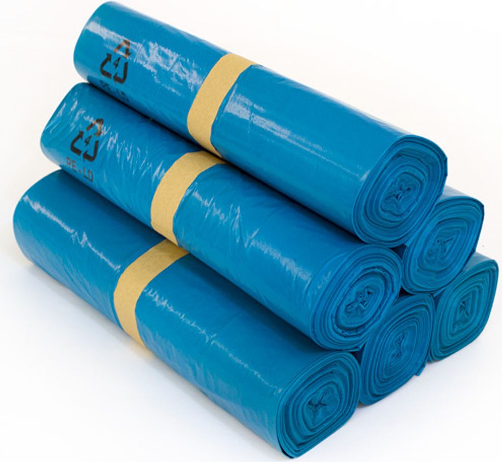 200 x Müllsäcken und Abfallsäcken 240 Liter - BLAU aus Produktbild 3
