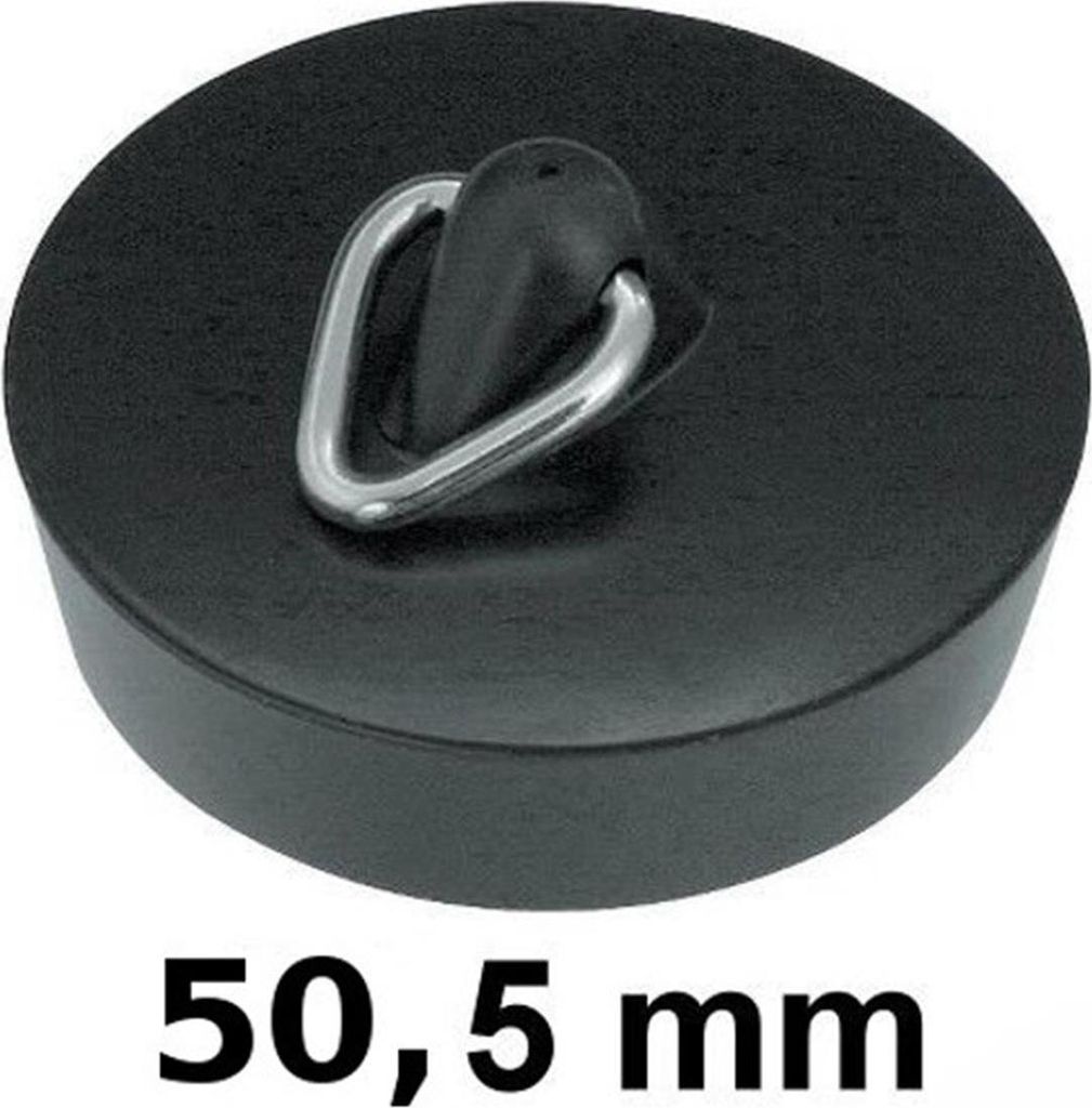 Stammartikel Abflußstopfen 50,5 mm, schwarz Produktbild 