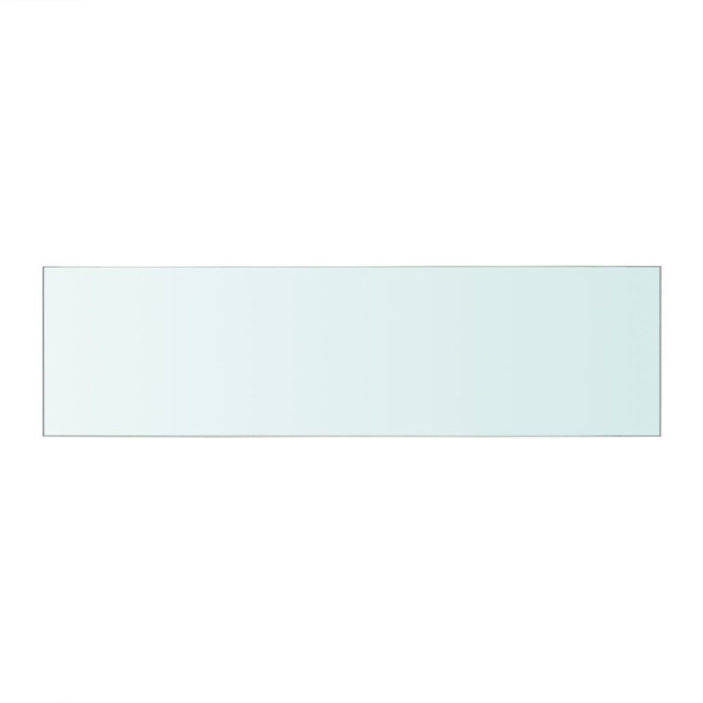 vidaXL Scaffale in vetro trasparente 50x12 cm Immagine del prodotto 