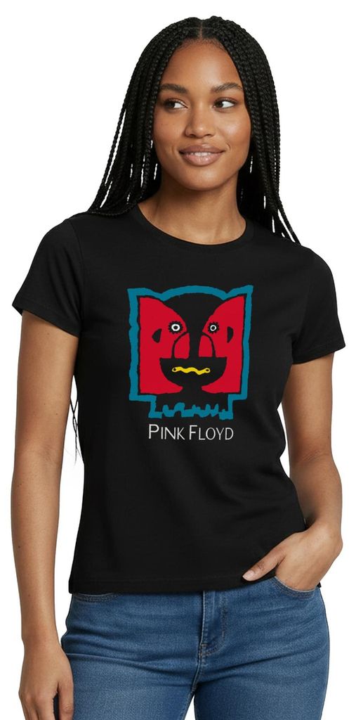 Spreadshirt Pink Floyd The Division Bell Abstrakt Frauen T-Shirt, XXL, Schwarz