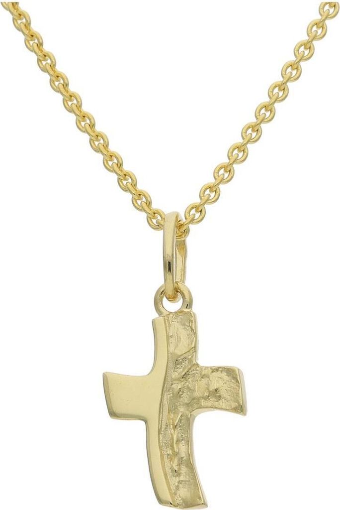 JuwelmaLux Anhänger 585 Gold Kreuz JL20-02-0494