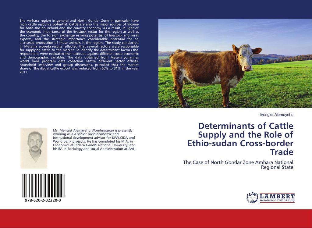 Determinants of Cattle Supply and the Role of Ethio-sudan Cross-border Trade