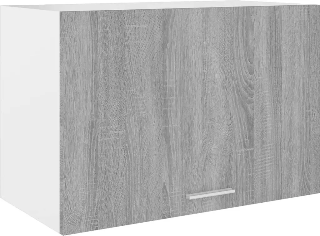 Pensile Grigio Sonoma 60x31x40 cm - Mobile Cucina Sospeso in Legno