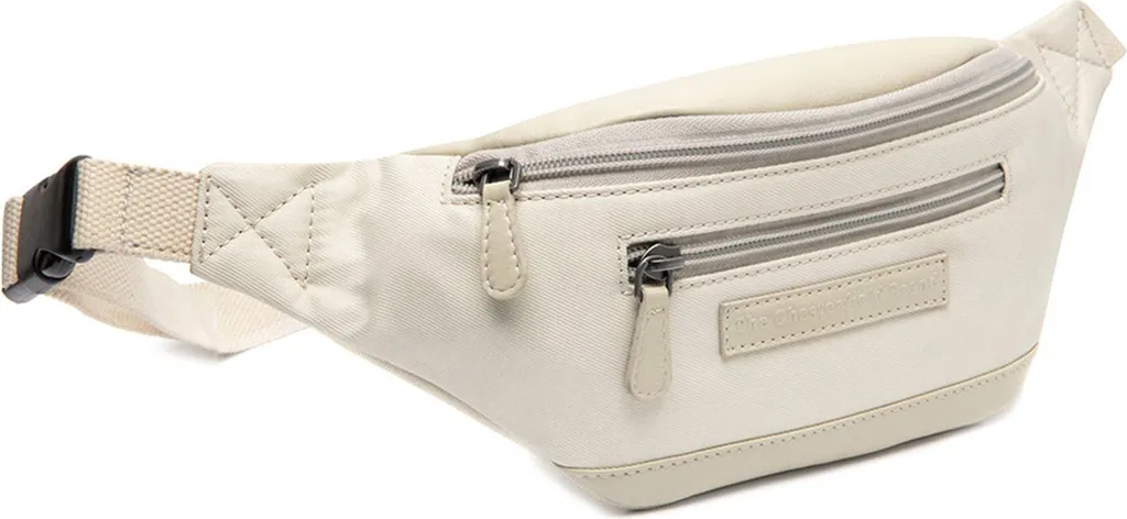 The Chesterfield Brand Velta Sac Banane en Cuir de Cire Écru Blanc