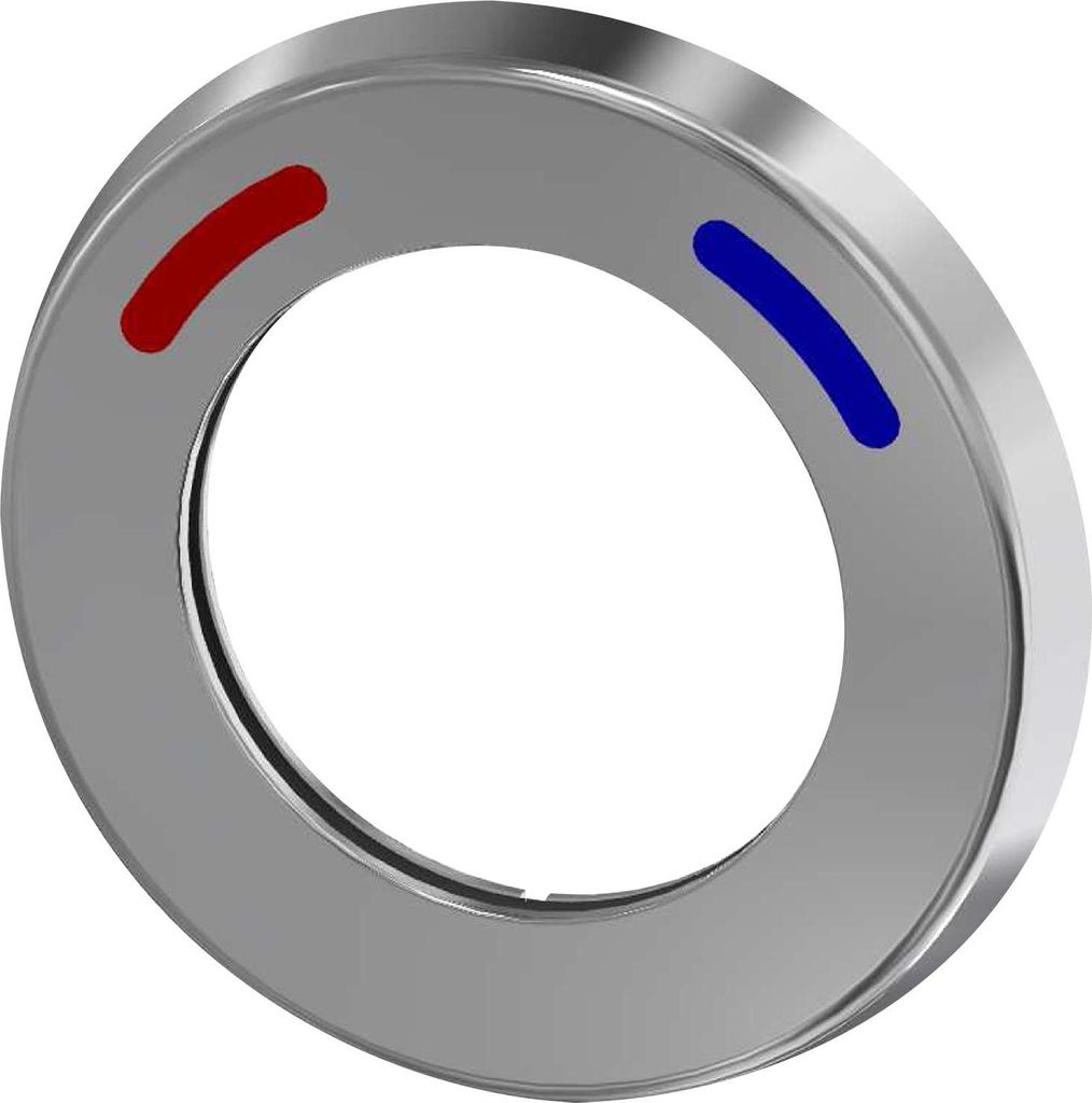 KWC AR Schubrosette, mit Farbmarkierung, für Thermostat, 2030022726