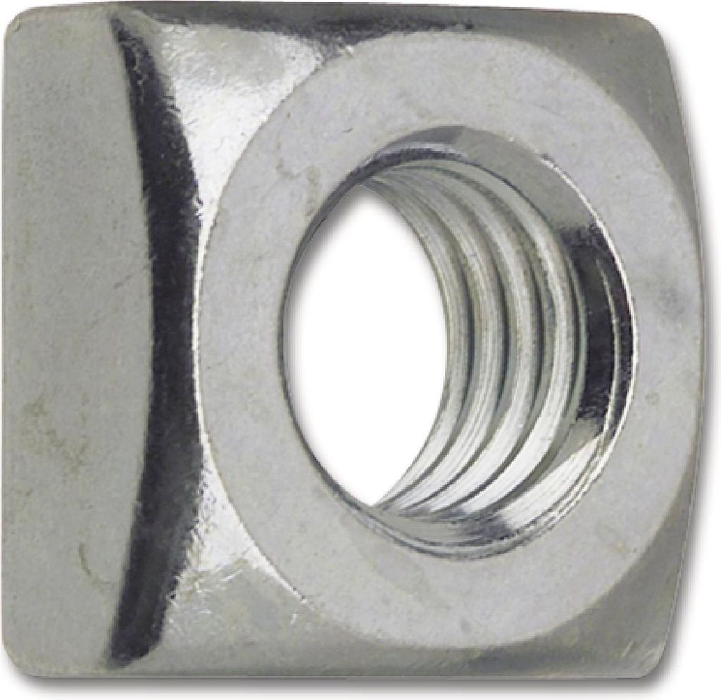 Vierkantmuttern M12 DIN 557/5 (Standard Ausführung) Einlegemutter Stahl verzinkt