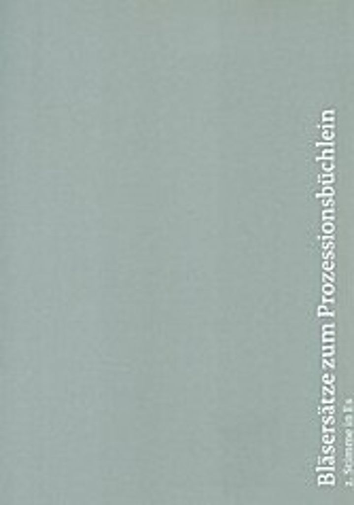 Einzelstimme 2. Stimme in Es (Alt-Sax II)