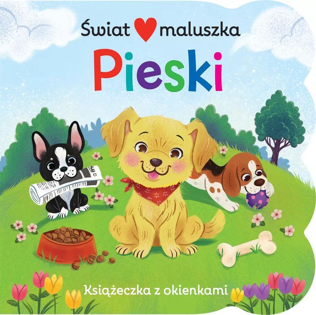 Świat maluszka Pieski Książeczka z okienkami - Jessica Gibson (Bücher mit Klappen auf Polnisch)