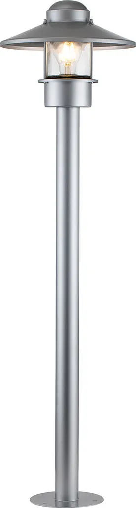 Lampadaire Extérieur Design Klampenborg Argenté E27 Protection IP