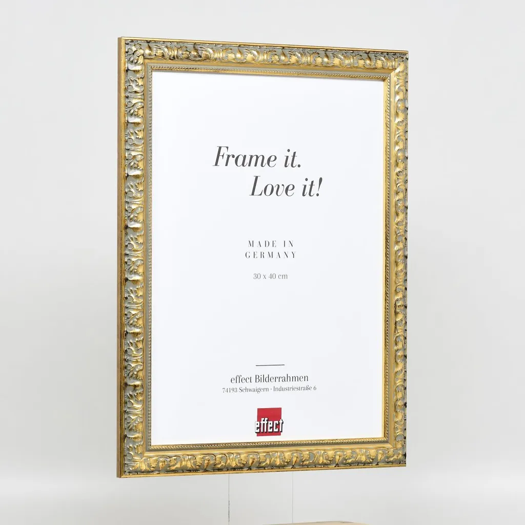 Cornice Legno Oro 20x25 Profilo 94 | Arredo di Lusso per Foto - 5