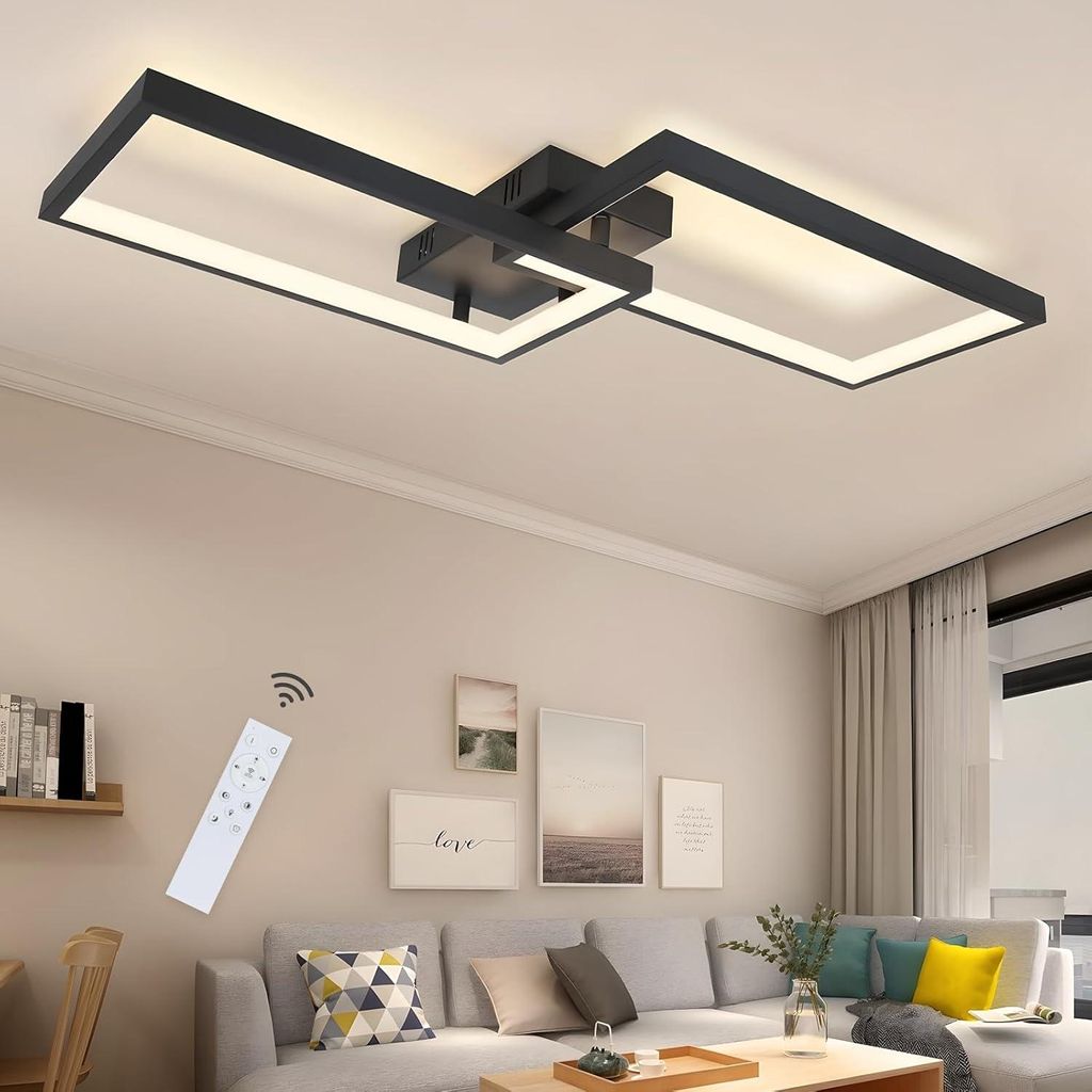 ZMH stropní lampa LED stropní světlo stmívatelné s dálkovým Obrázek produktu 