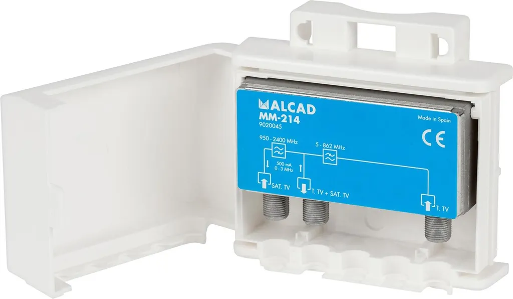Combiner Signal TV et FM sur un Câble Unique avec Coupleur Alcad MM-214