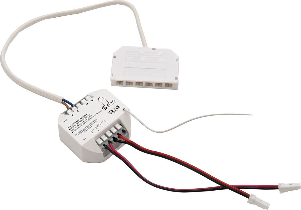 Siro PushPower 12-48 VDC DUO Receiver 2POL // steuerbar mit PushPower Schalter