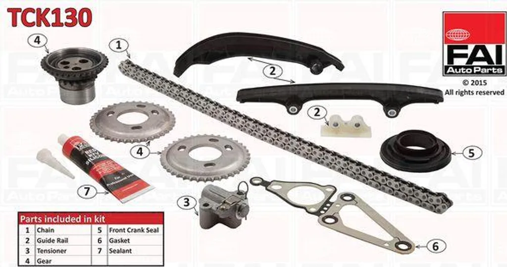 Kit de Chaîne de Distribution pour S-Max et Tourneo OE 1704087 FAI