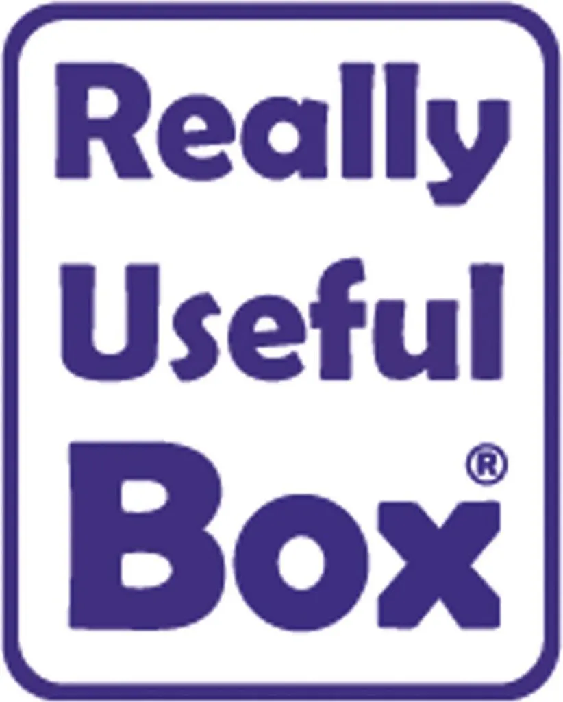 Really Useful Box 35 Litres Bleu Intégral - Boîte de Rangement Rigide