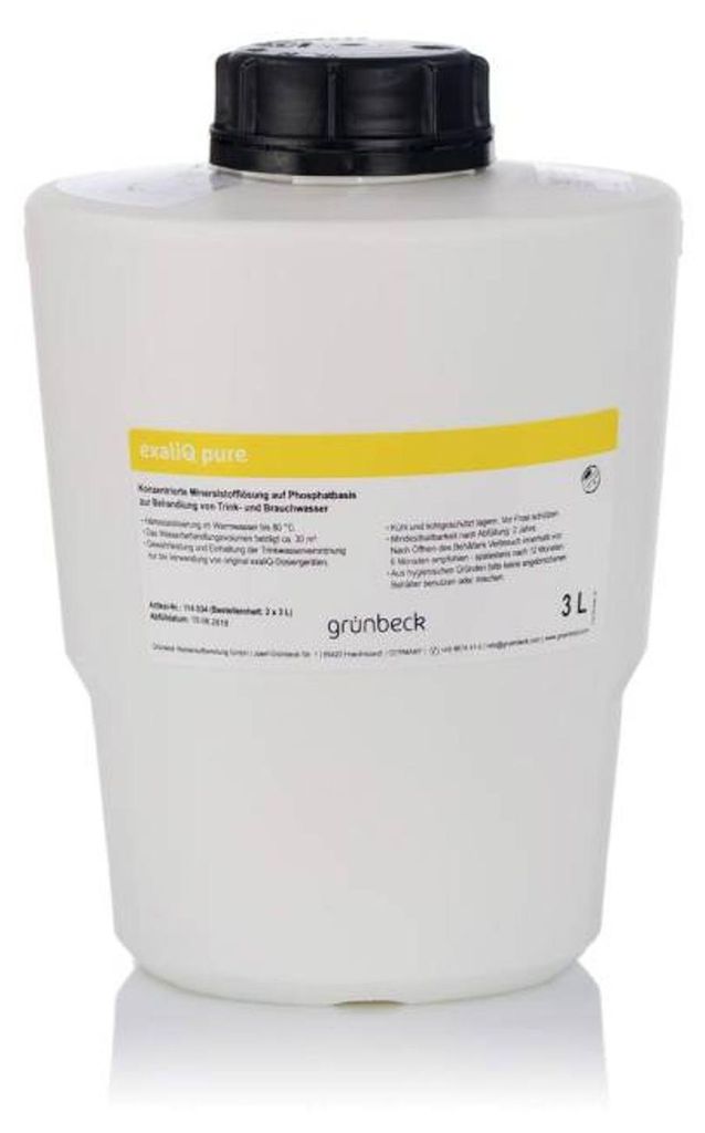 Grünbeck Mineralstofflösung exaliQ pure 3 Liter Produktbild 