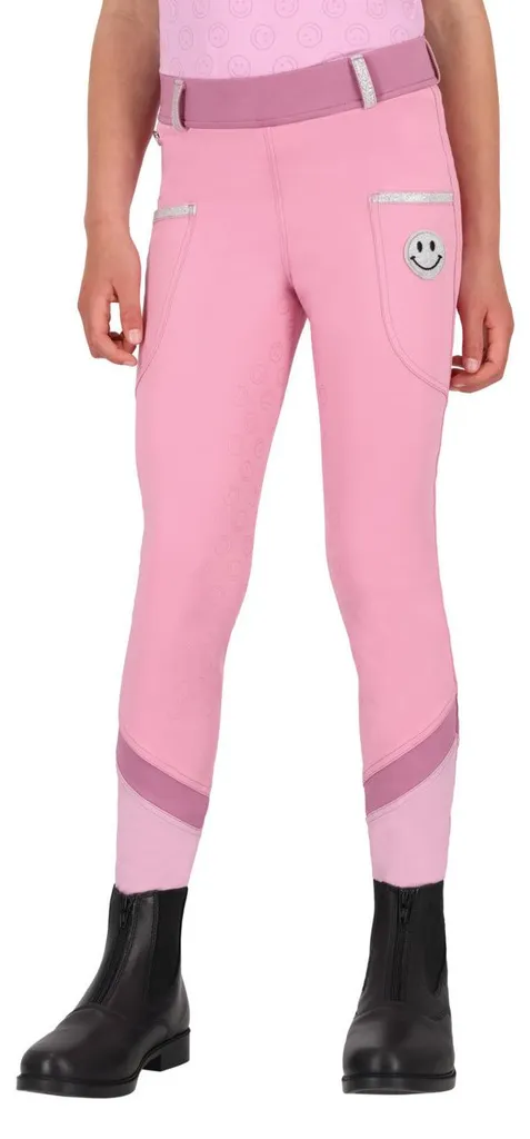 Leggings QHP Rosalynn Junior fond intégral avec grip silicone de qualité