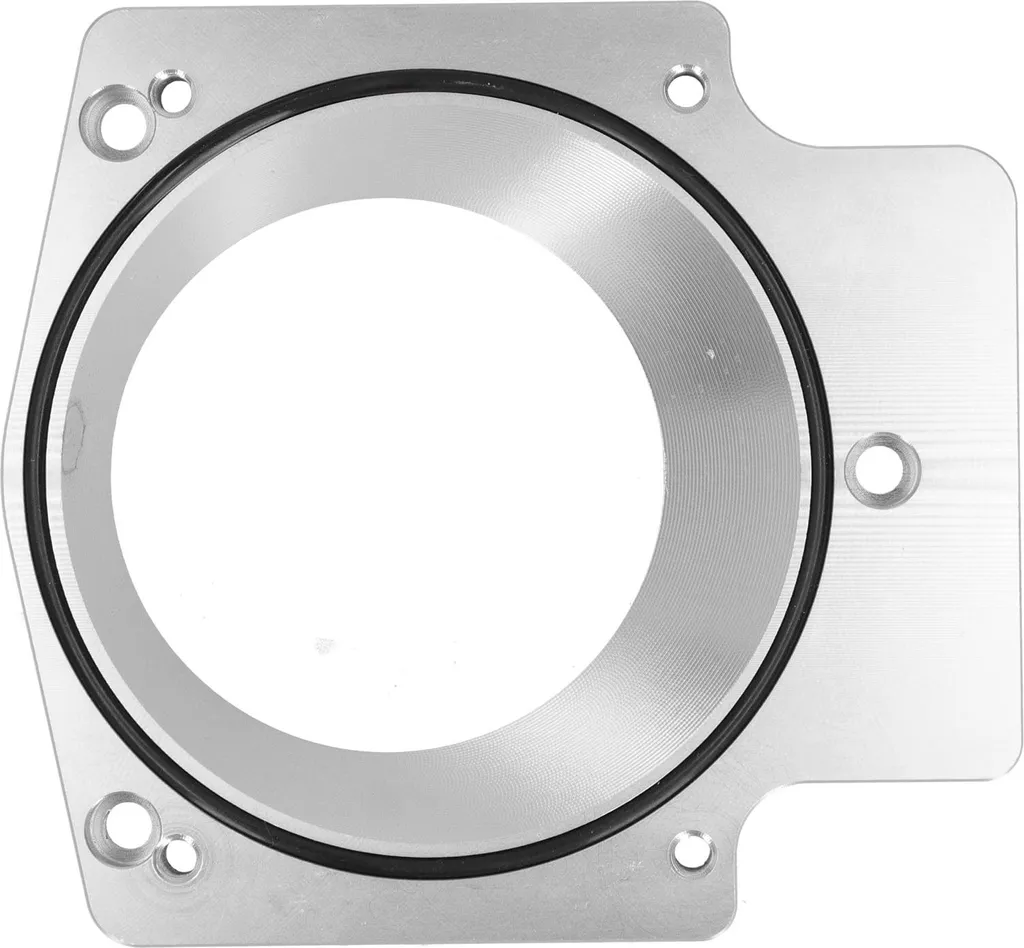 Adaptateur de papillon en alu robuste, cale 4" pour bloc GM LS4 LS1