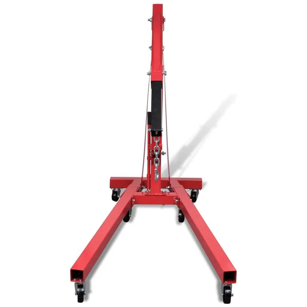 Grue d'atelier 2T pliable : levez vos charges lourdes sans effort
