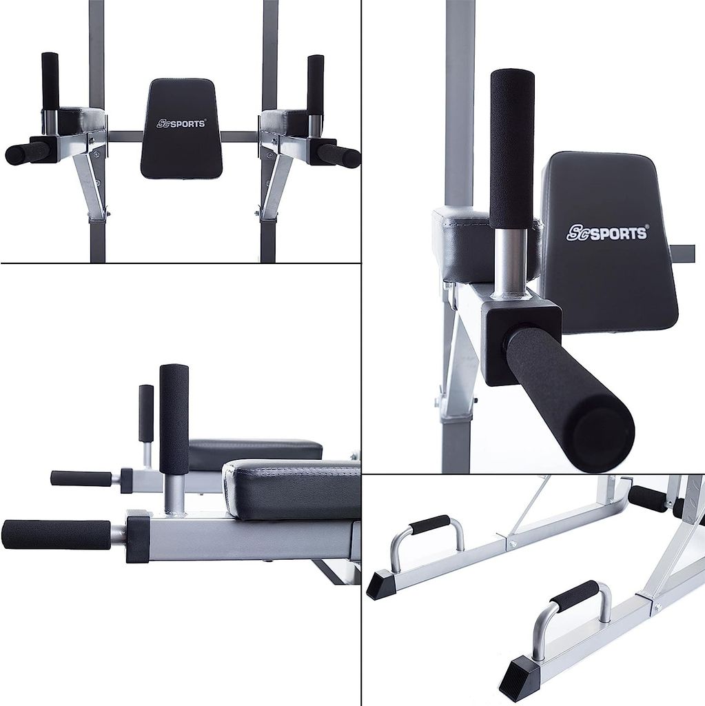 ScSPORTS® Power Tower - mit Klimmzugstange, Dip Station, Produktbild 7