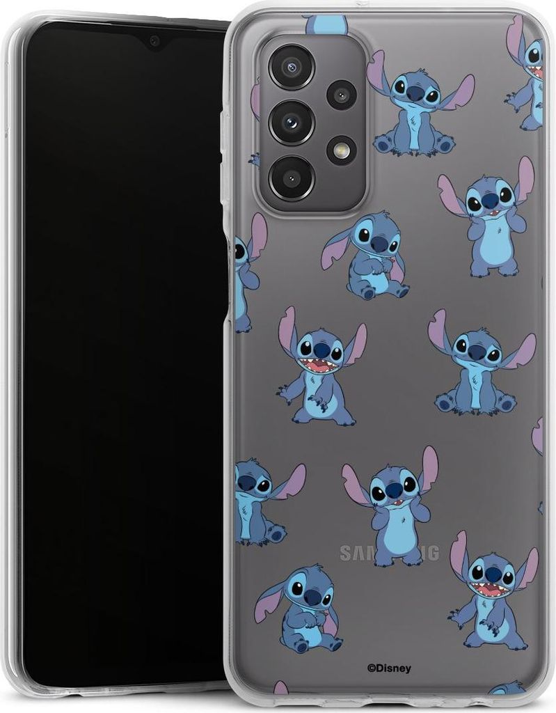 DeinDesign Handyhülle für Samsung Galaxy A23 5G Silikon Hülle Case Smartphone Schutzhülle Disney Offizielles Lizenzprodukt Lilo & Stitch