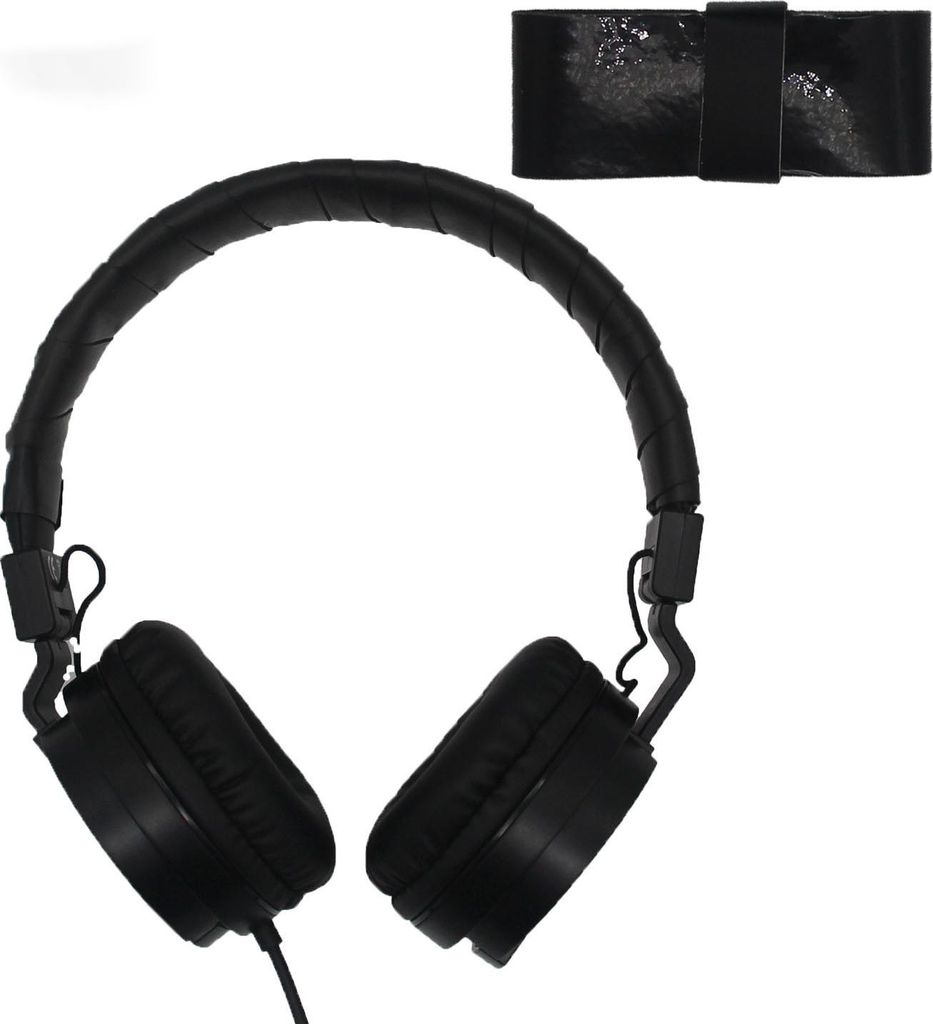 INF Universal headphone headband protector black Image du produit 