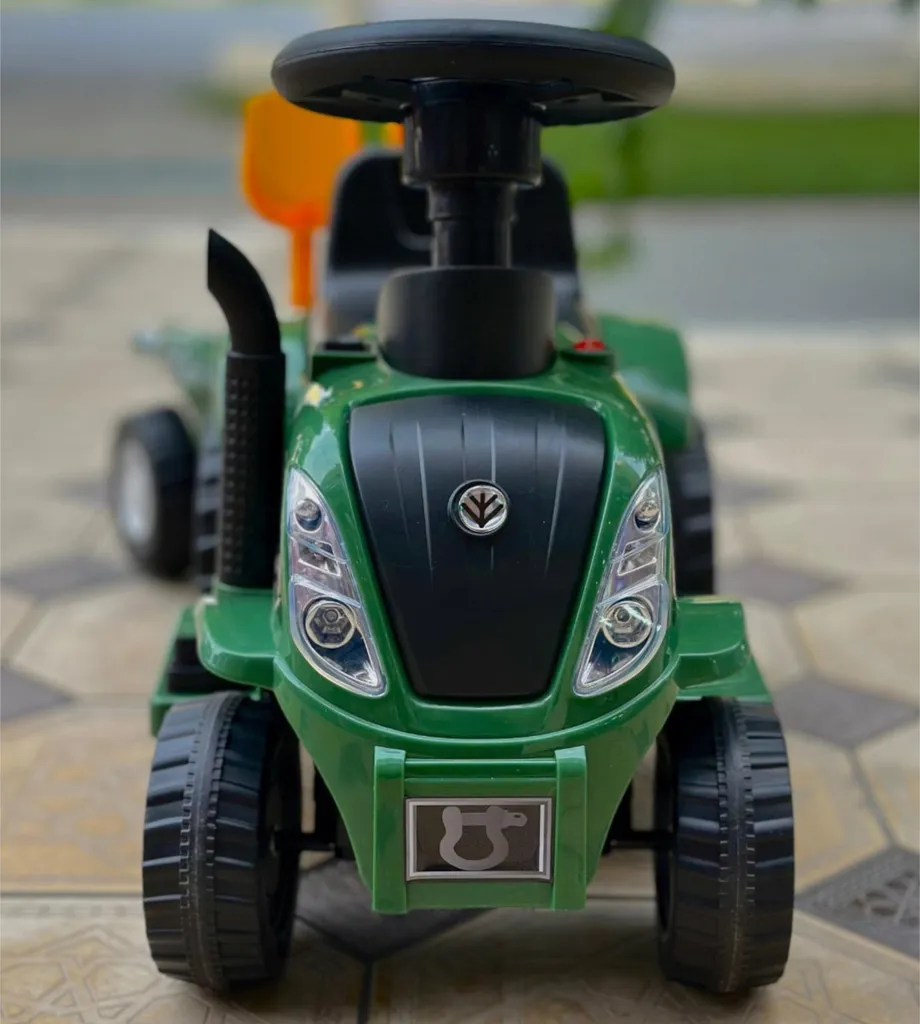 Tracteur enfant silencieux Z220Z avec remorque et bruits interactifs - 9