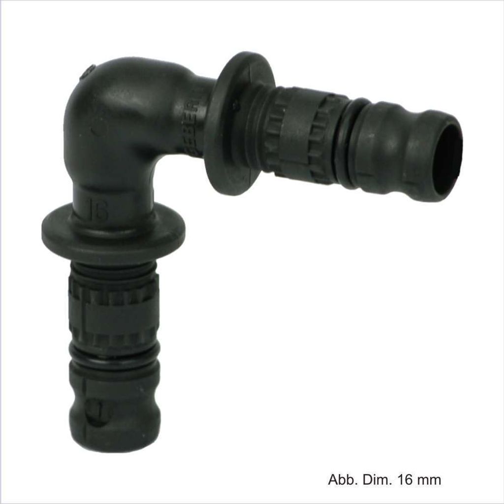 Geberit Mepla Winkel 90 Grd. (PVDF) 50 mm