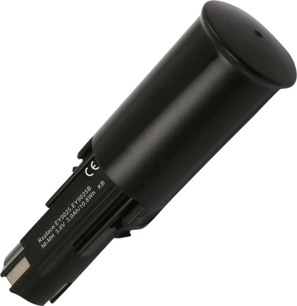 Batteria Avizar per Panasonic EY9025B | 3.6V 3000mAh Ni-MH Nera