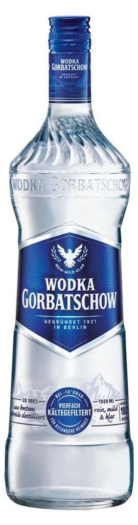 Gorbatschow vodka 37,5 % 1000ml Obrázek produktu 