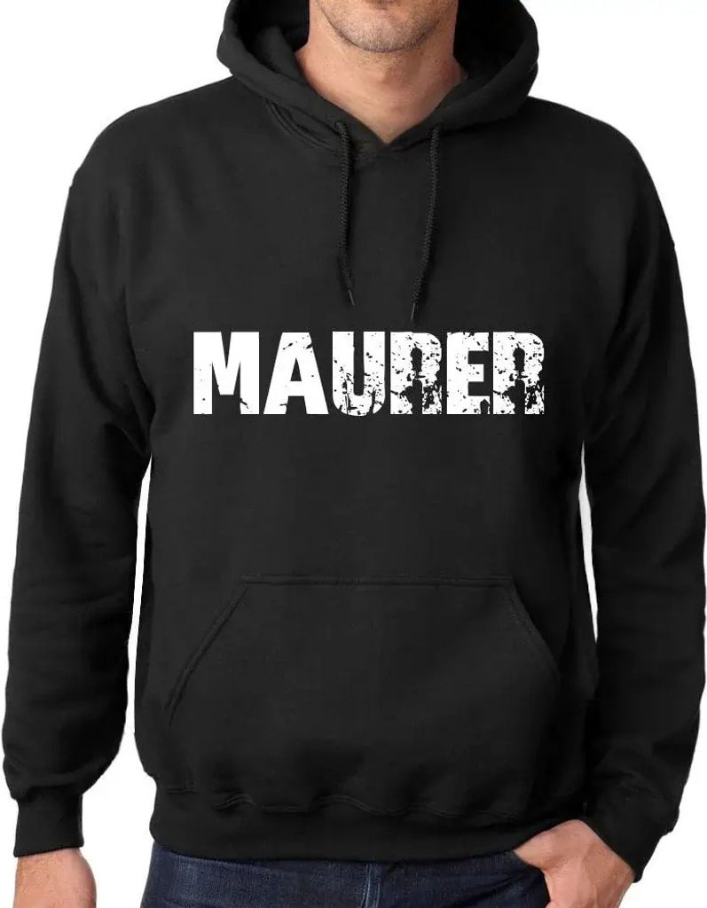 Uni Grafik Kapuzen-Sweatshirt Maurer Öko-Verantwortlich Vintage Jahrgang Langarm Hoodies Pullover Geburtstag Geschenk Mann Frau