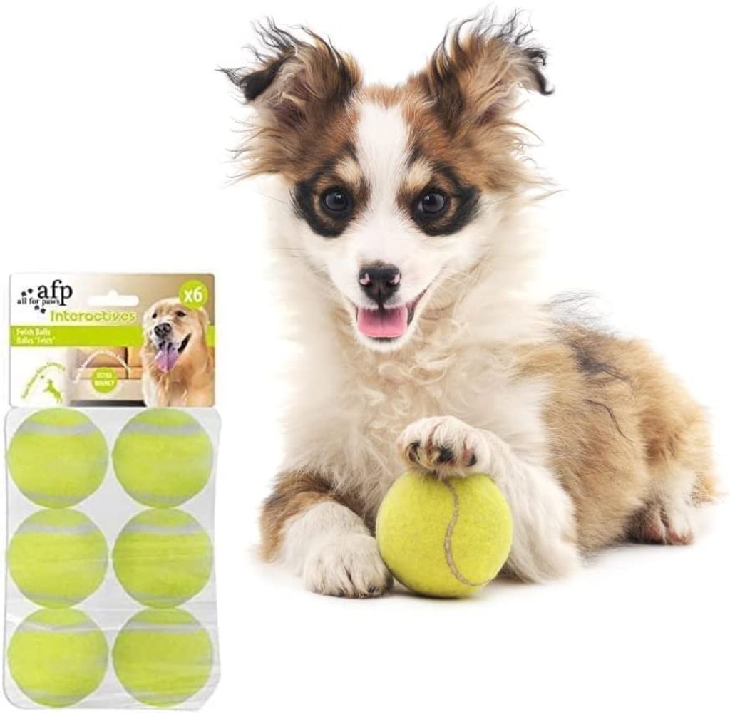 Palline da tennis BOT per cani di piccola taglia, 6 pezzi Immagine del prodotto 