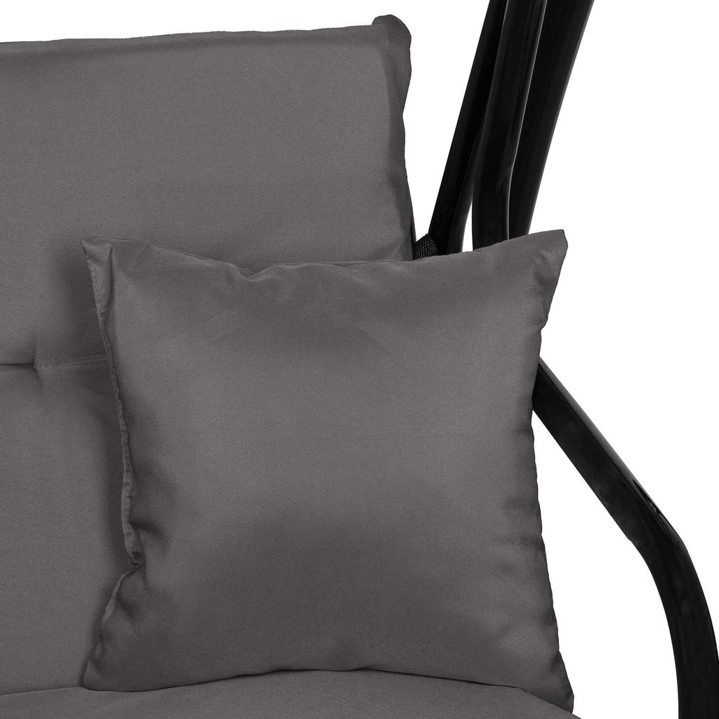 Hollywoodschaukel Gartenschaukel 4-Sitzer 220 x 162 cm Produktbild 6