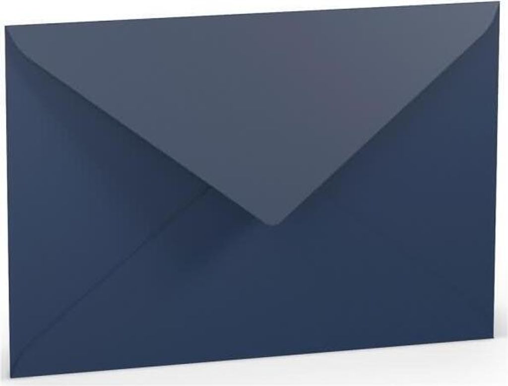 RÖSSLER 16401190 Briefhülle Paperado - C5, 100 g/qm, jeans gerippt, Seidenfutter