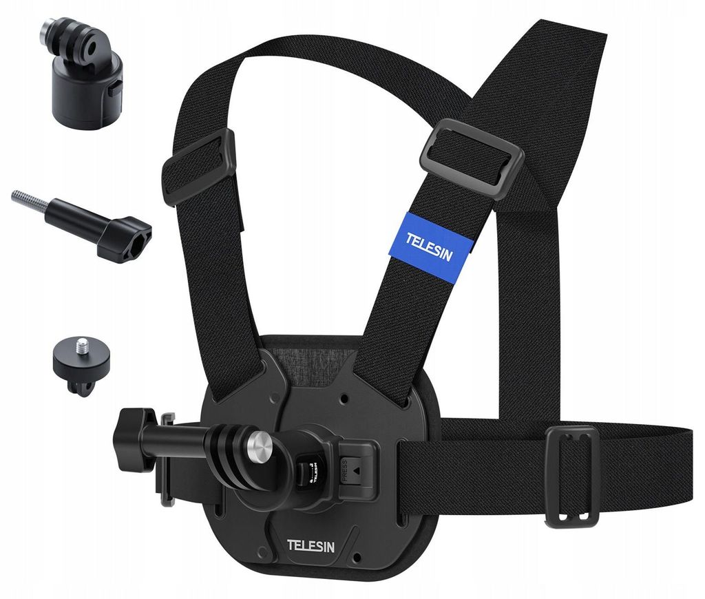 Szelki Chest Mount Uchwyt na Klatkę Insta360 GoPro SJCAM Zdjęcie produktu 