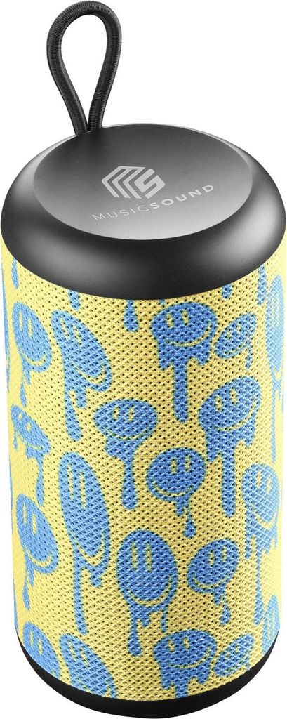 Music Sound Portable Bluetooth Lautsprecher 5W Vertikal Gelb mit Batterie 4 Stunden