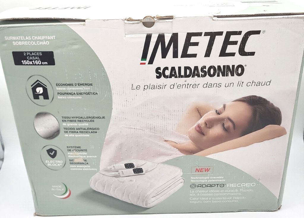Imetec Adapto Recreo sottocoperta riscaldata 150 x 160 cm Immagine del prodotto 