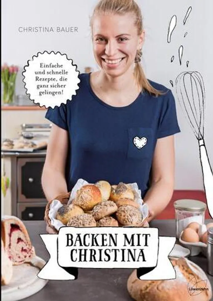 Livre de Cuisine Backen mit Christina pour Réussir vos Pains Maison