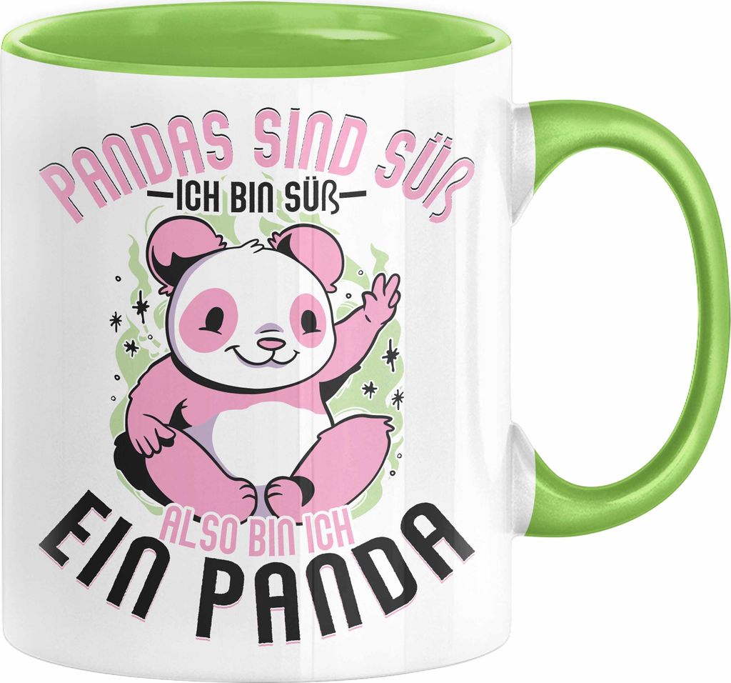 Panda Tasse Geschenk Mädchen Pandas Sind Süß Also Bin Ich Produktbild 