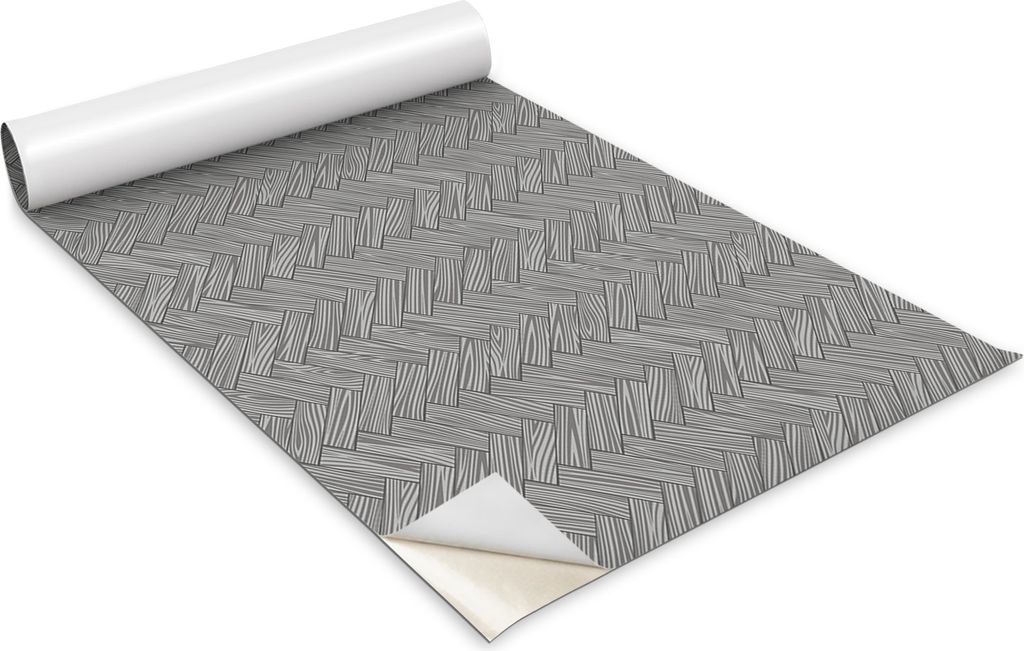 Selbstklebende Möbelfolie - Dekorationsfolie - Tischmöbel - Zuschneidbar - Schwarz-Weiße Tafeln - 100 x 50 cm