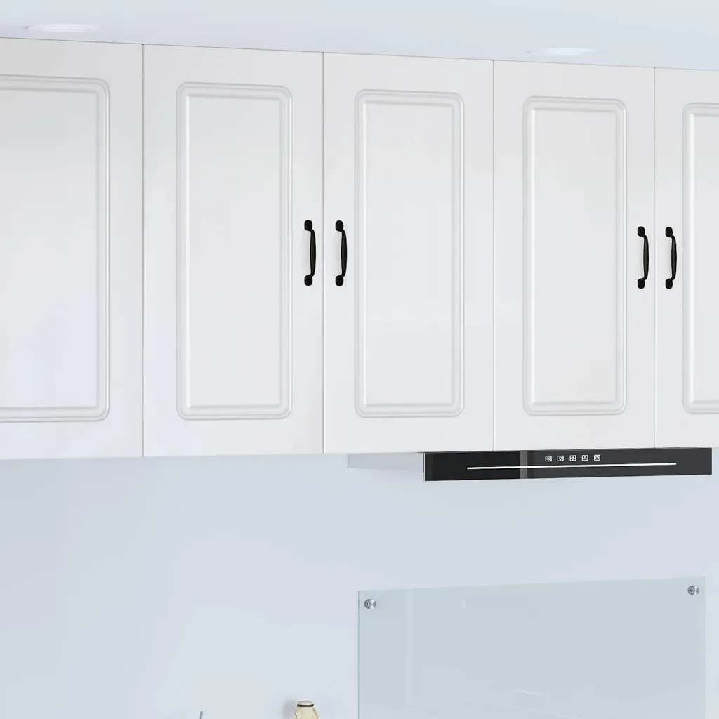 Pensile Cucina 80 cm Bianco Lucido vidaXL - Mobile Salvaspazio