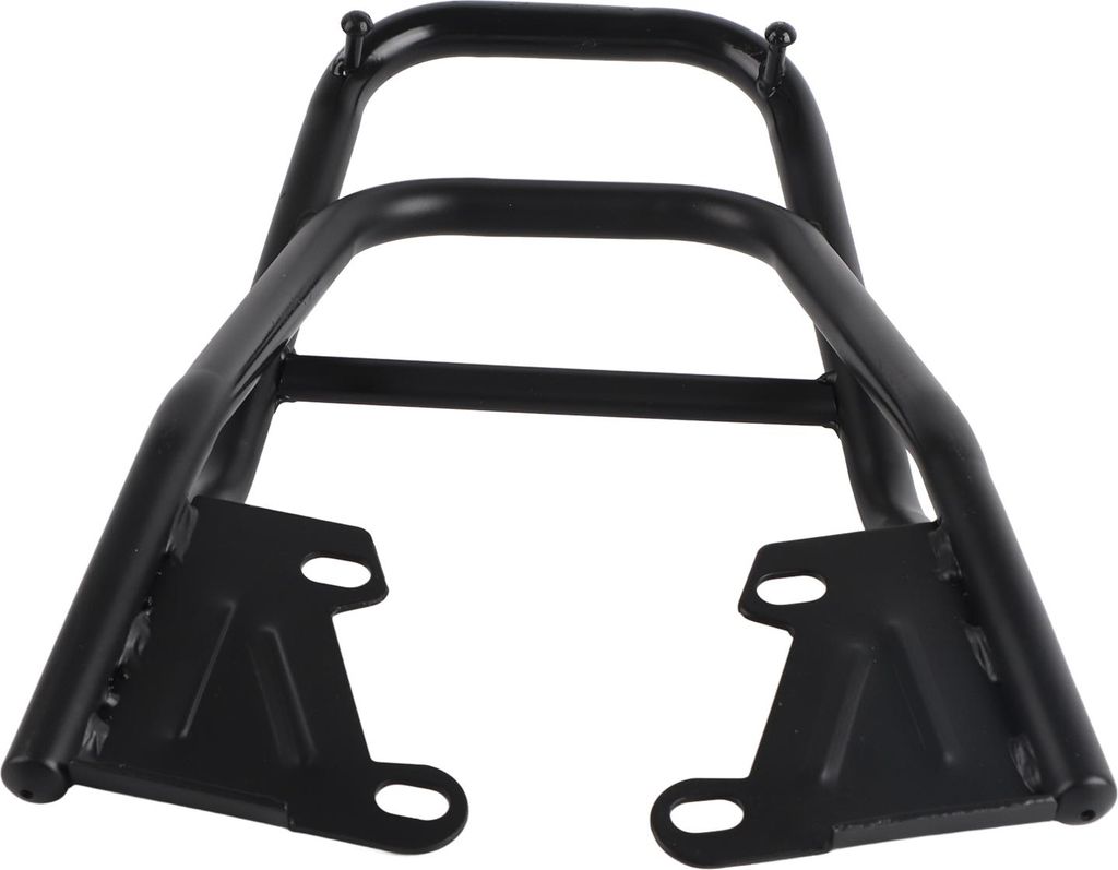 Motorrad Heck Handlaufregal Gepäckboxhalter Eisenschwarzer Ersatz für GROM MSX125 M3