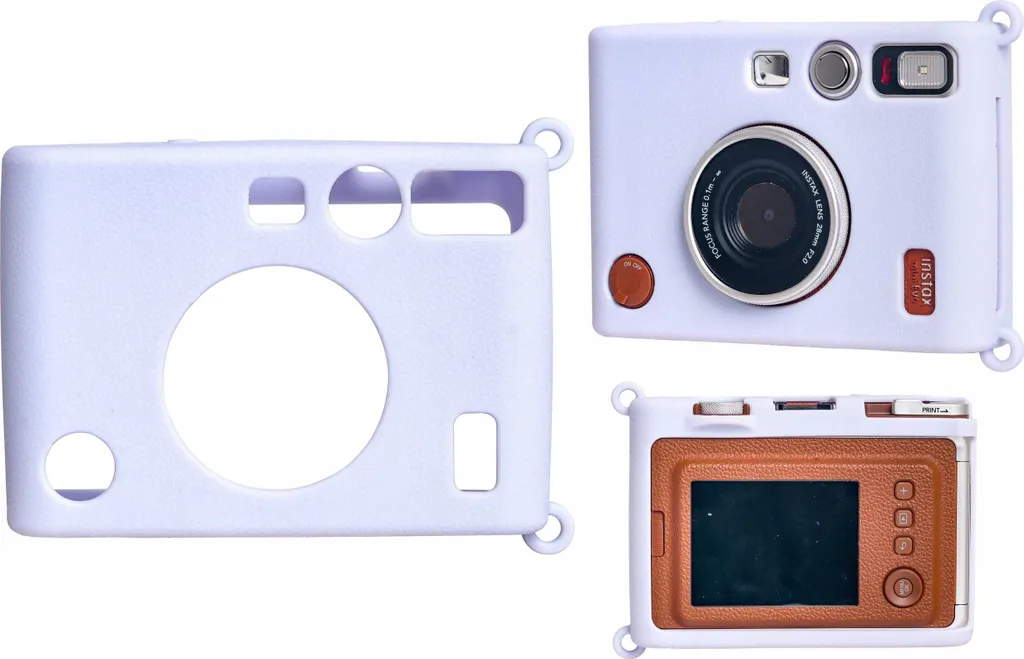 Protezione Totale Instax Mini 12 Rosa | Custodia PU + Album Foto 108