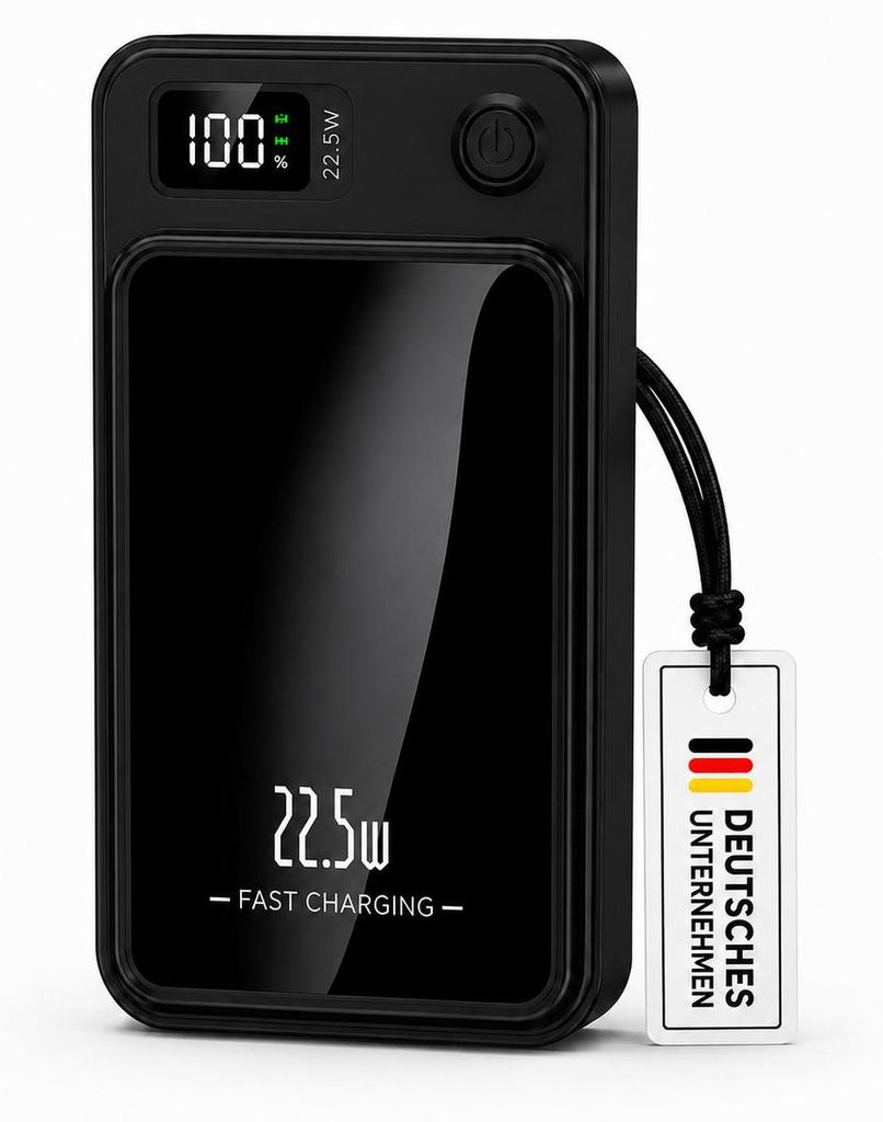 Magnetische Powerbank 10000mAh Mini  PD 22.5W Schnellladen Produktbild 