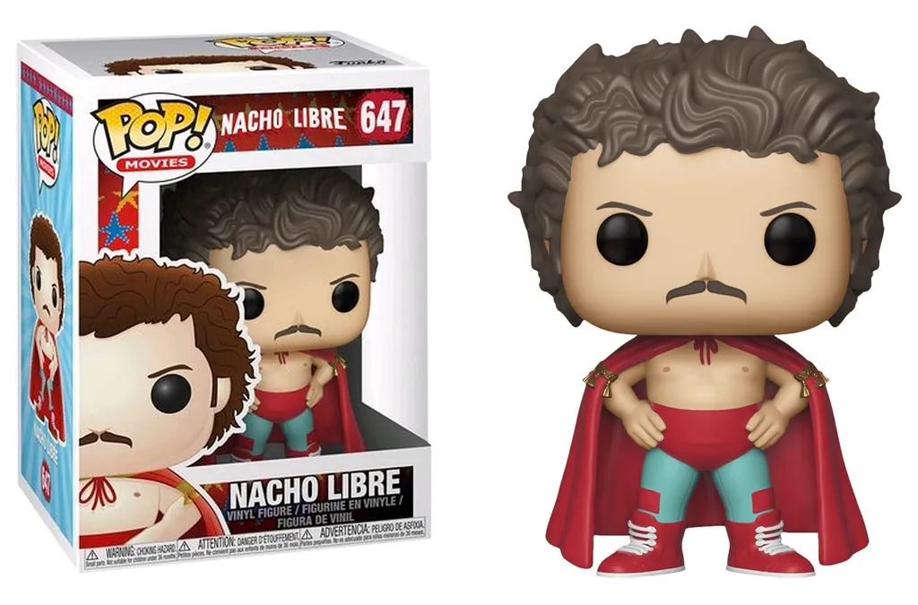 Nacho Libre 647 Funko Pop - Figurine en vinyle de collection officielle