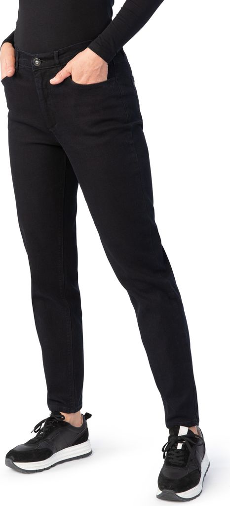 Stooker Women NIZZA DENIM Damen 5-Pocket-Jeans Tapered Fit 40 (Länge 32) black denim